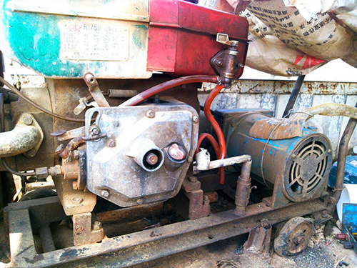 新密单杠柴油机发电机出租